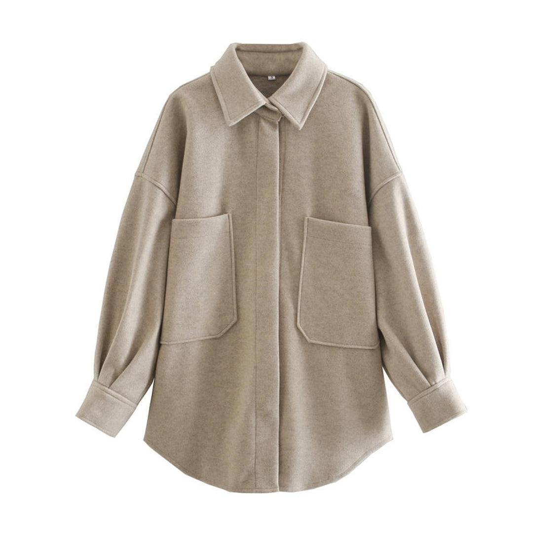 Drune | Übergroße Übergangsjacke Für Damen Mit Praktischen Taschen