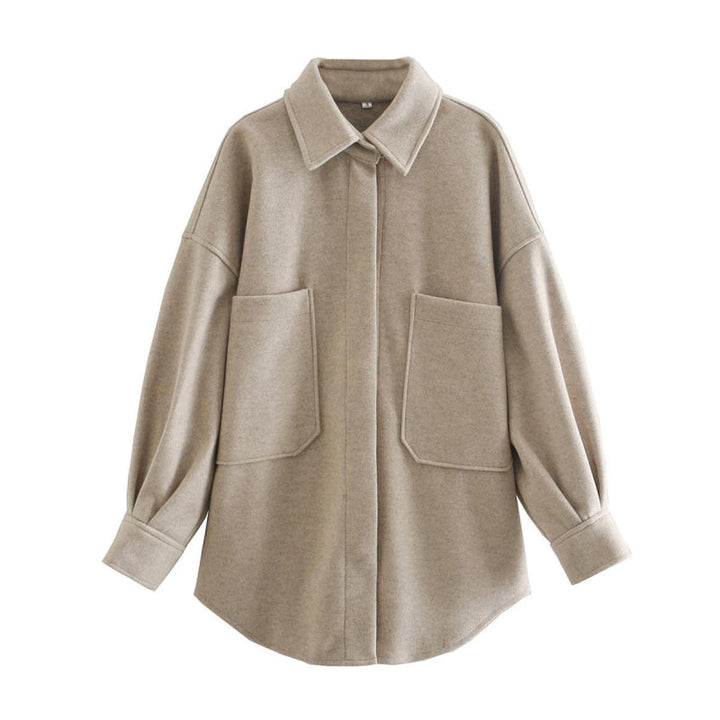 Drune | Übergroße Übergangsjacke Für Damen Mit Praktischen Taschen