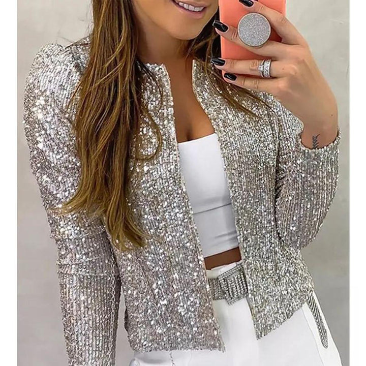 Drune | Damen Satin Blazer mit Regular Fit