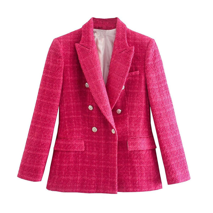 Drune | Damen Slim Fit Blazer Maßgeschneiderte Jacke