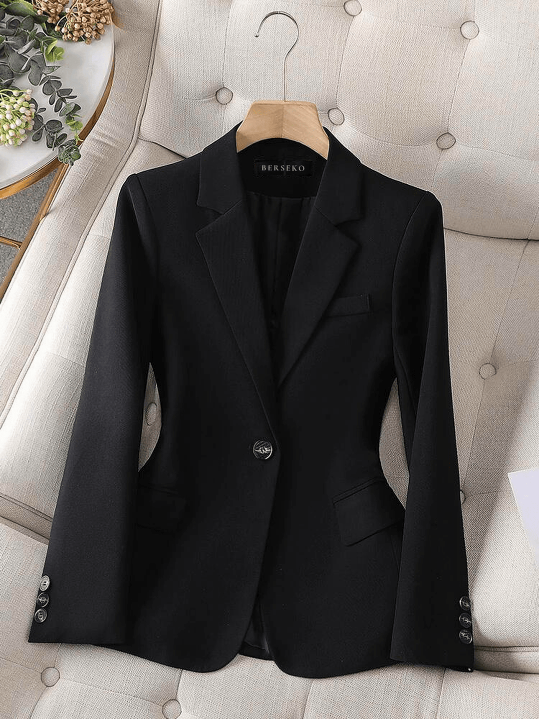 Drune | Damen Maßgeschneiderter Einreihiger Blazer