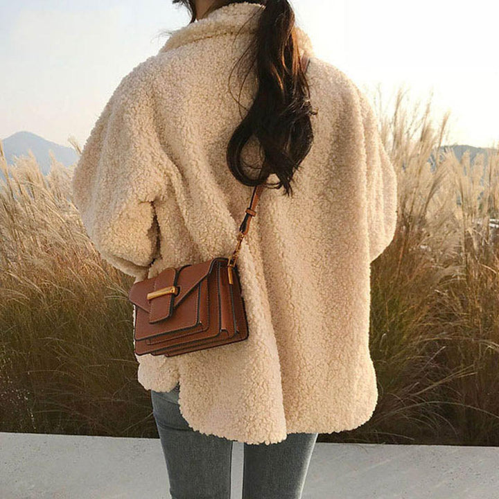 Drune | Damen Teddy Fleece Jacke