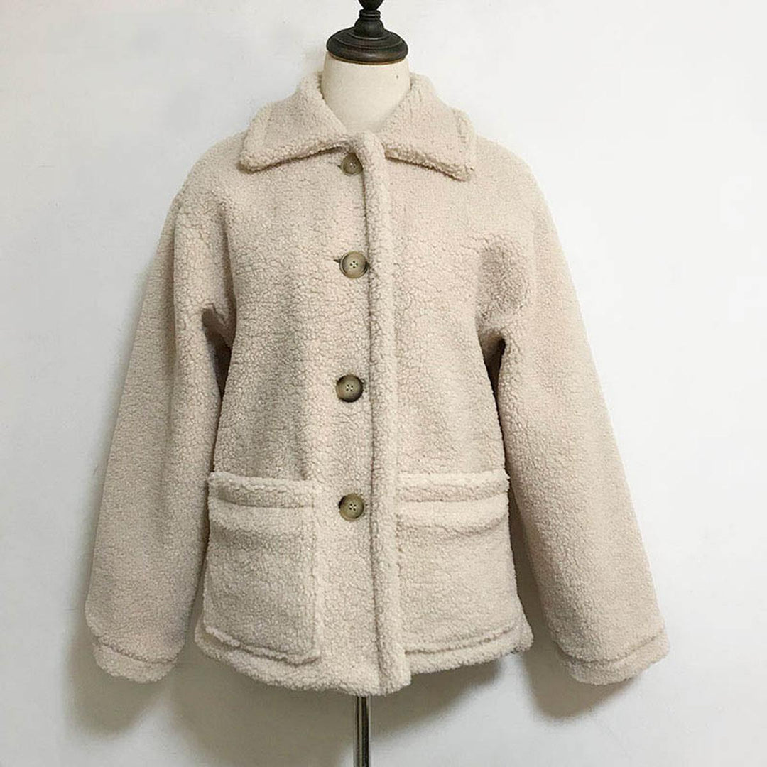 Drune | Damen Teddy Fleece Jacke