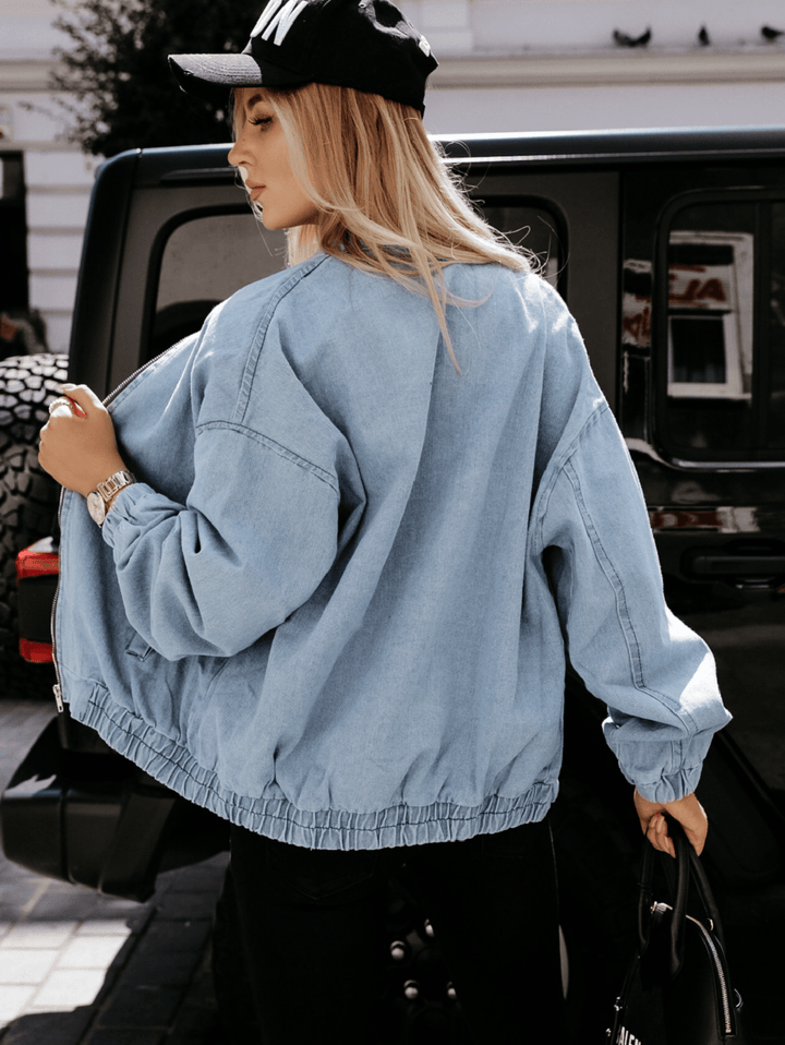 Drune | Damen Einzigartige Frühlingsjacke mit Vielseitiger Passform
