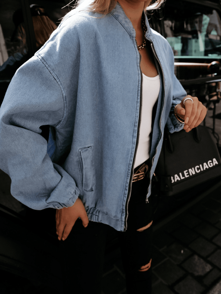 Drune | Damen Einzigartige Frühlingsjacke mit Vielseitiger Passform