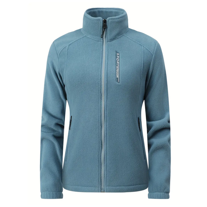 Drune | Damen Warme Outdoor Fleecejacke mit Plüschfutter