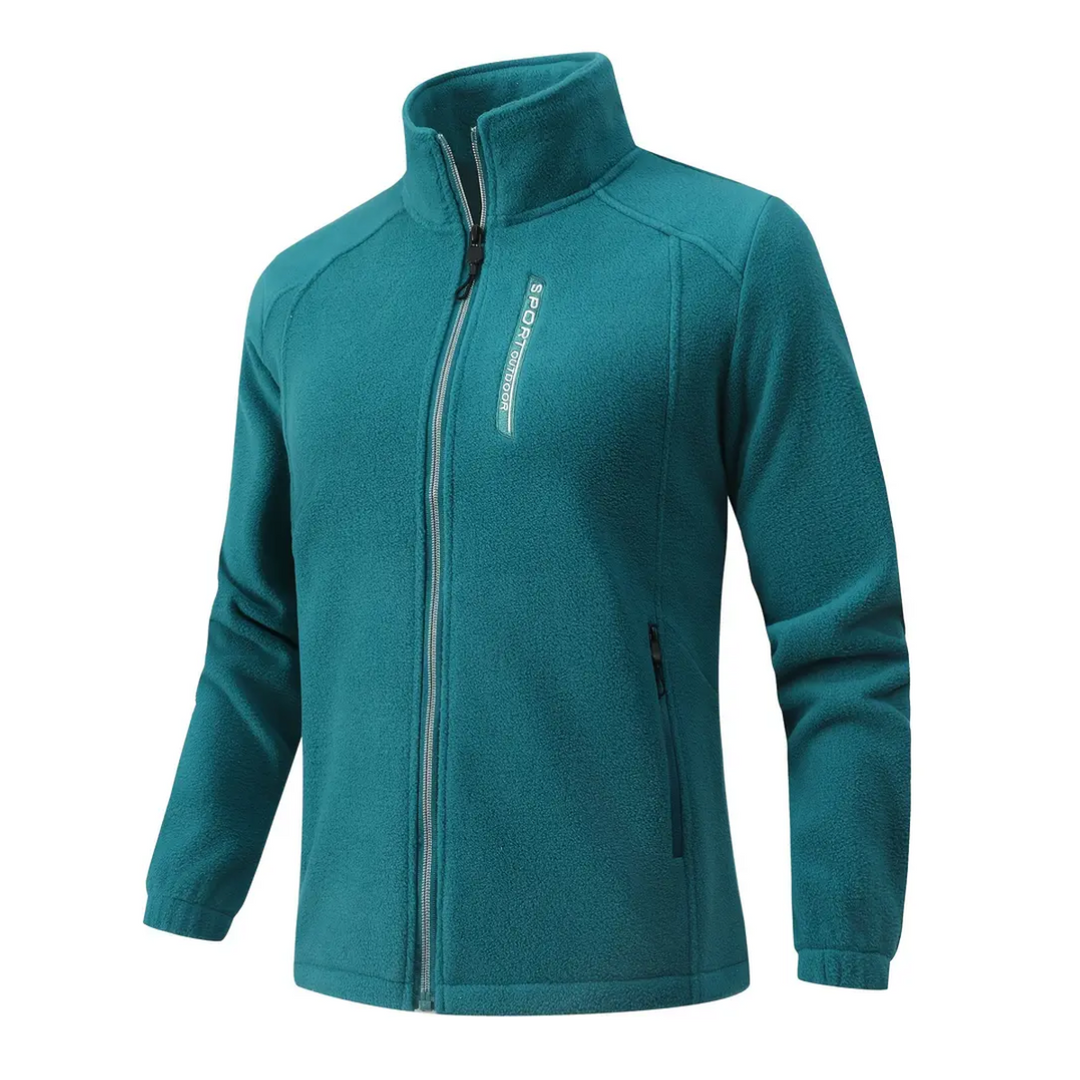 Drune | Damen Warme Outdoor Fleecejacke mit Plüschfutter