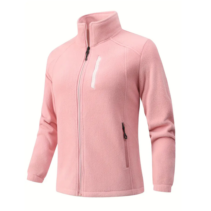 Drune | Damen Warme Outdoor Fleecejacke mit Plüschfutter