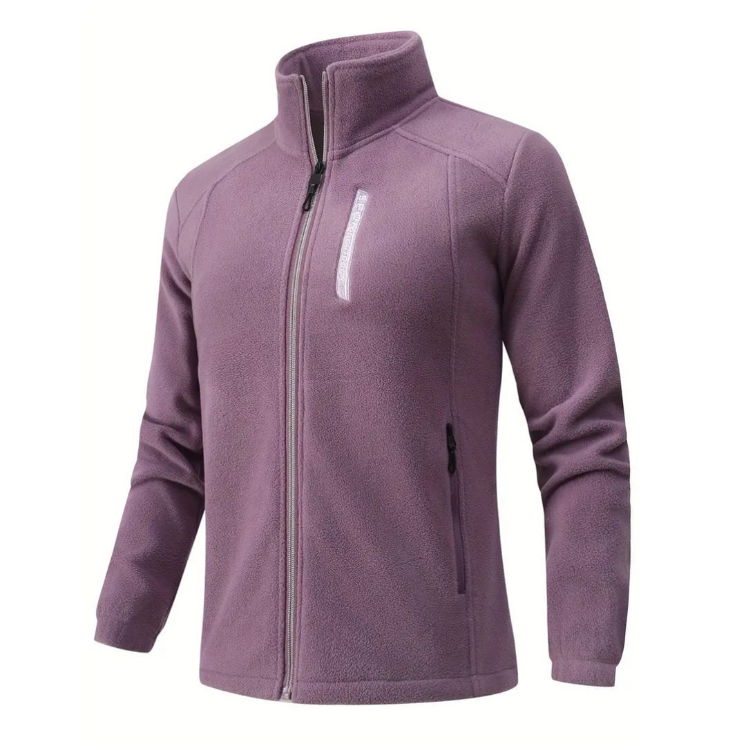 Drune | Damen Warme Outdoor Fleecejacke mit Plüschfutter