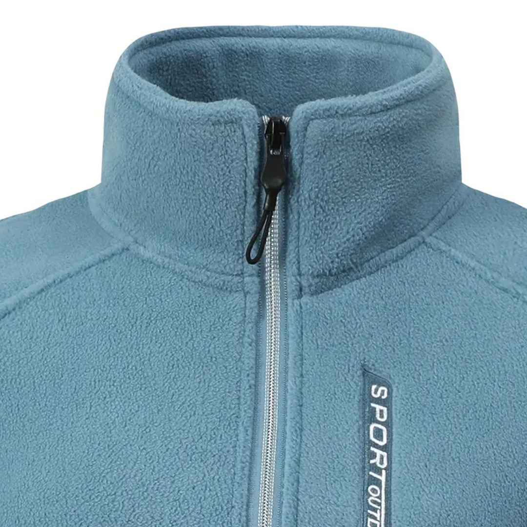 Drune | Damen Warme Outdoor Fleecejacke mit Plüschfutter