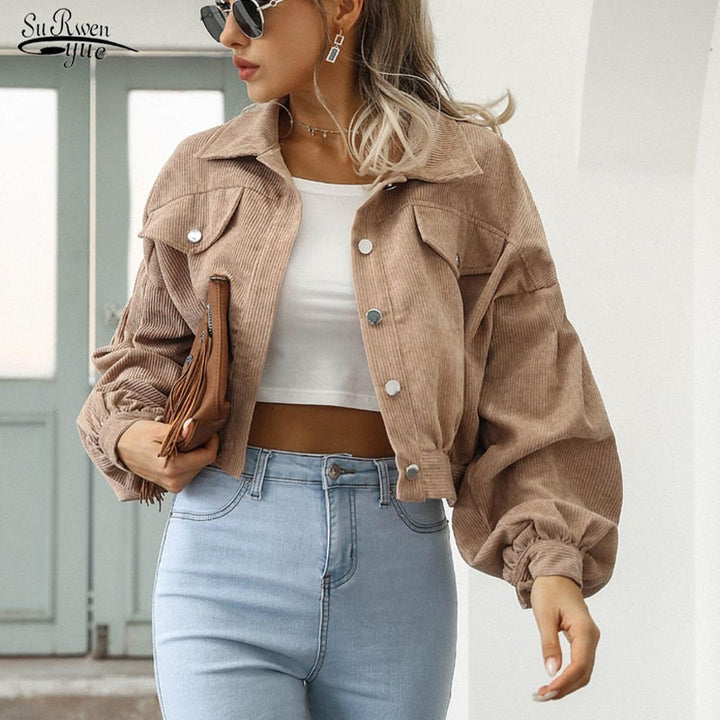 Drune | Damen Modejacke mit Weitem Ärmel