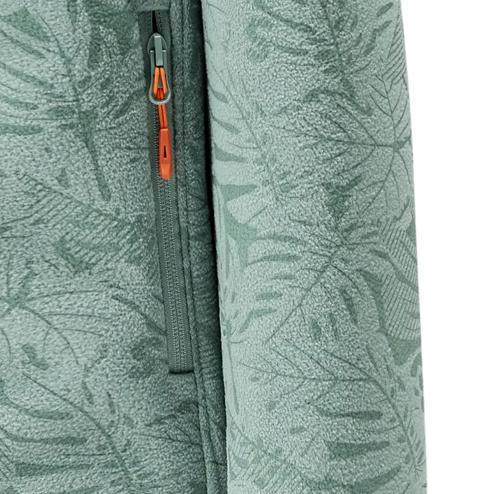 Drune | Damen Winddichte Fleecejacke mit Botanischem Druck Für Herbst und Winter