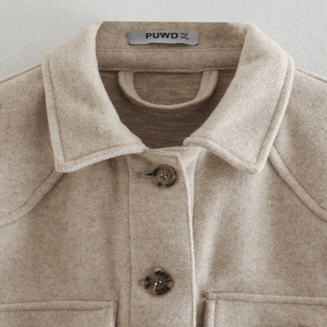 Drune | Damen Wolljacke mit Elegantem Design