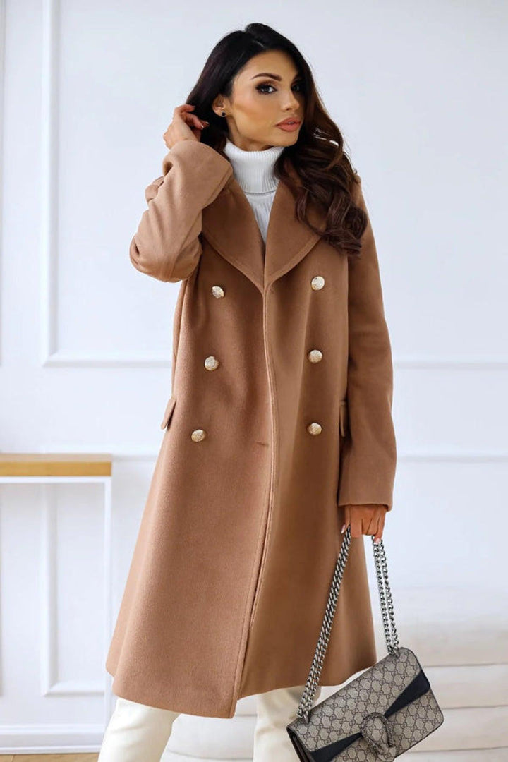 Drune | Woll Doppeltbreasted Trenchcoat Für Damen