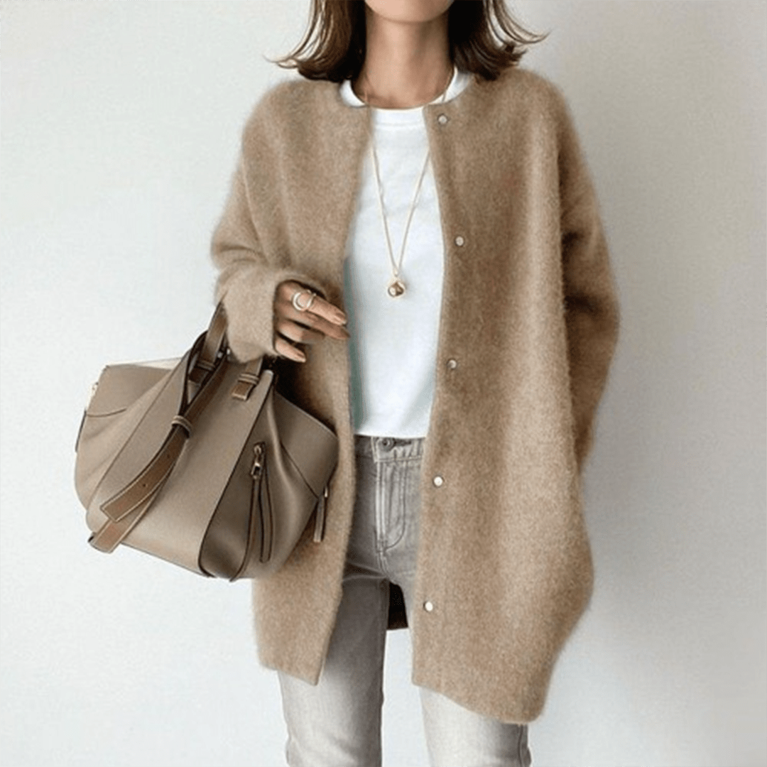 Drune | Woll Cardigan für Damen - Leichte Wärme