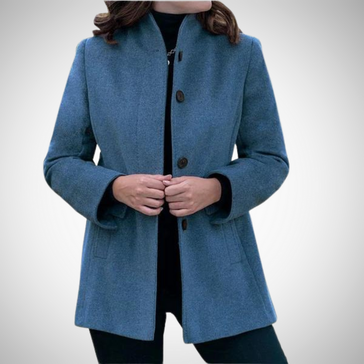 Drune | Wollmantel für Frauen, langlebig, zeitloser Schnitt - Winter