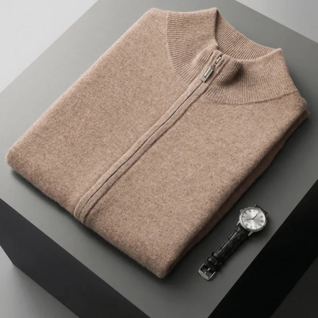 Drune | Wool Full-Zip Weste für Herren - Ärmellos