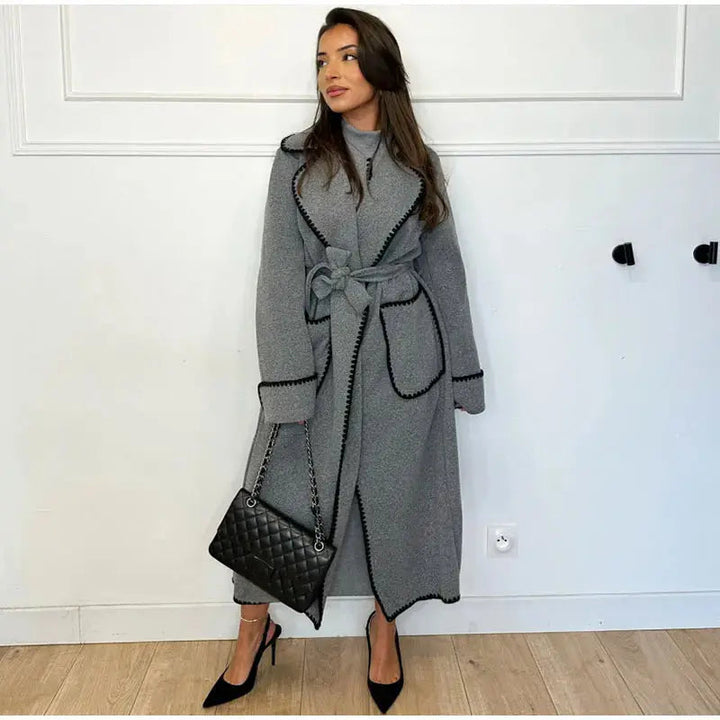 Drune | Revers Taschenmantel für Damen