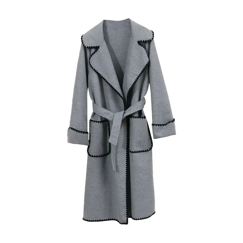 Drune | Revers Taschenmantel für Damen