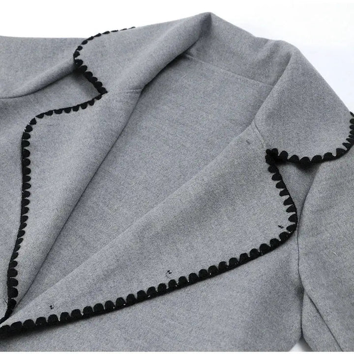 Drune | Revers Taschenmantel für Damen