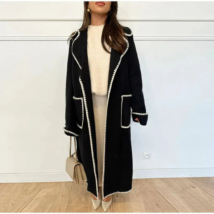 Drune | Revers Taschenmantel für Damen