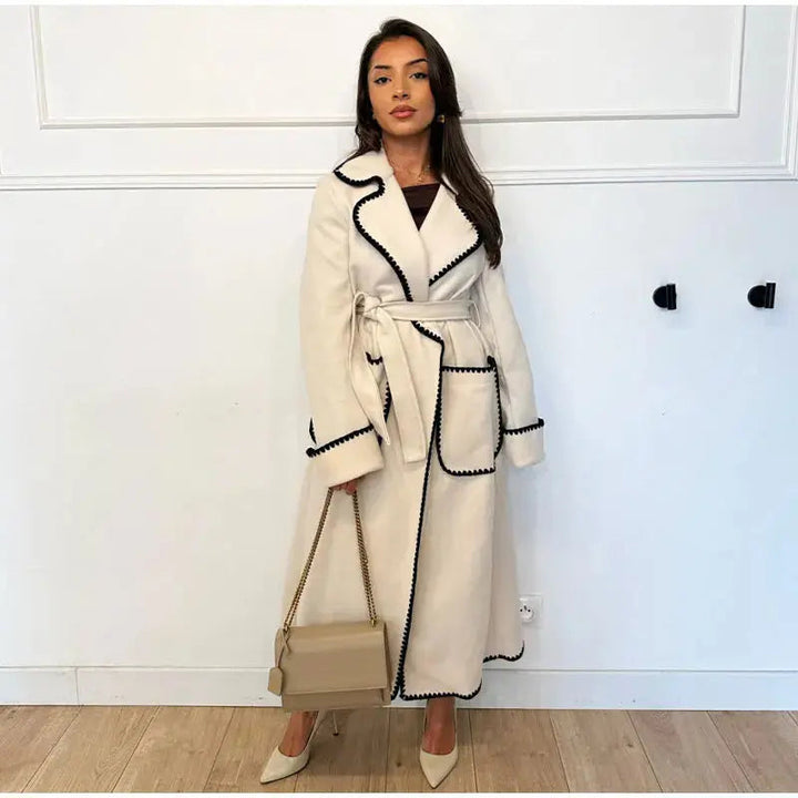 Drune | Revers Taschenmantel für Damen