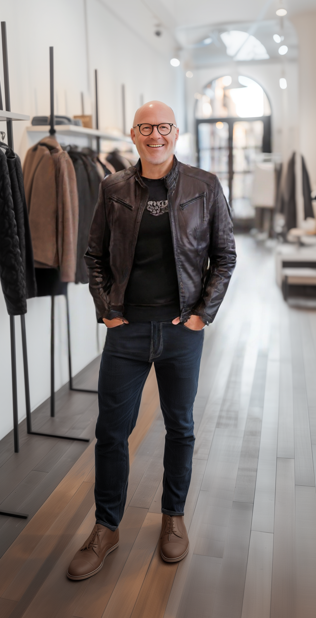 Drune | Klassische Riderjacke Für Männer