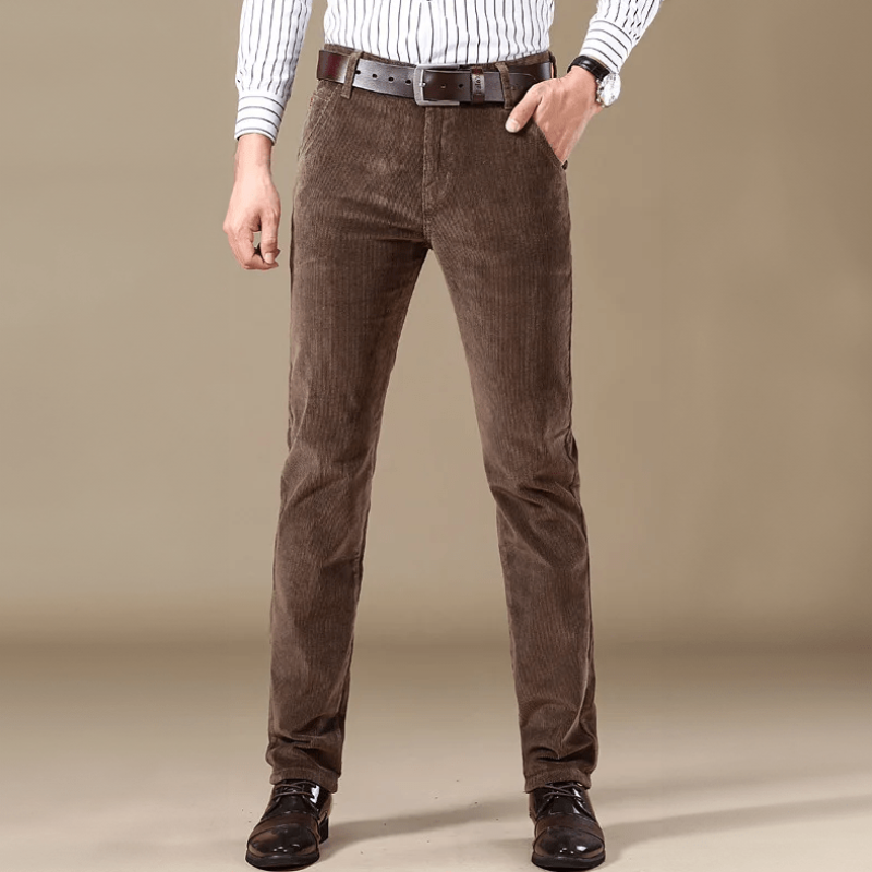 Drune | Arbeitscordhosen für Männer - Slim Fit