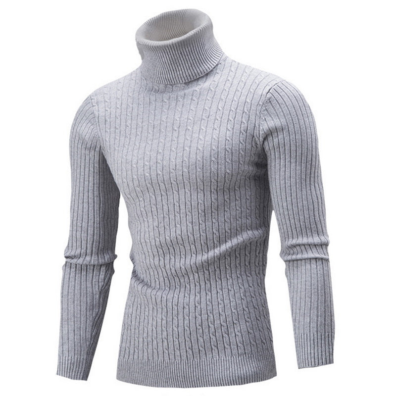 Drune | Herren Rollkragenpullover aus dicker Wolle mit hohem Kragen