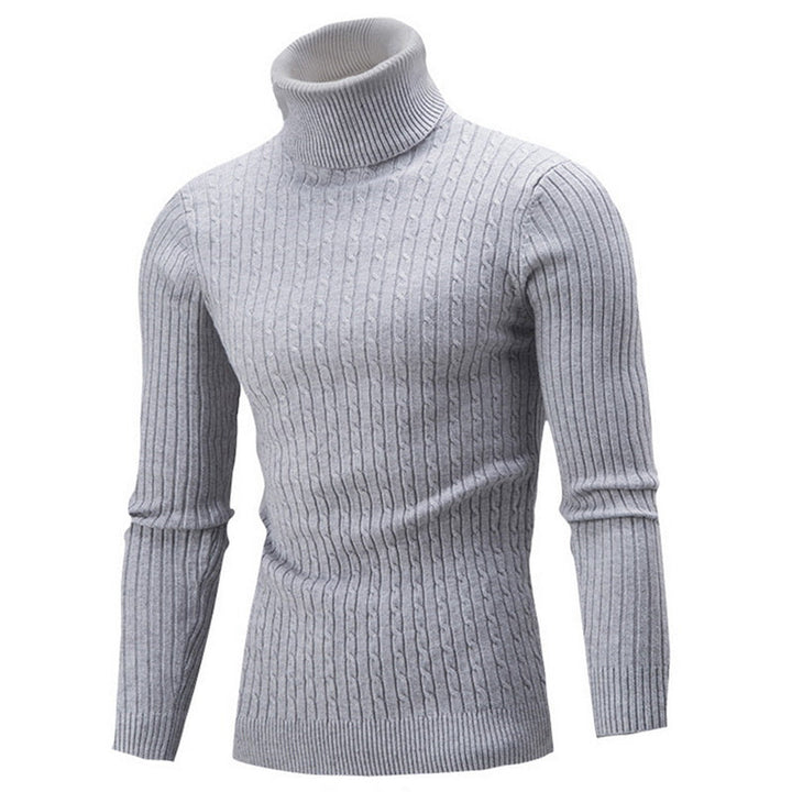 Drune | Herren Rollkragenpullover aus dicker Wolle mit hohem Kragen