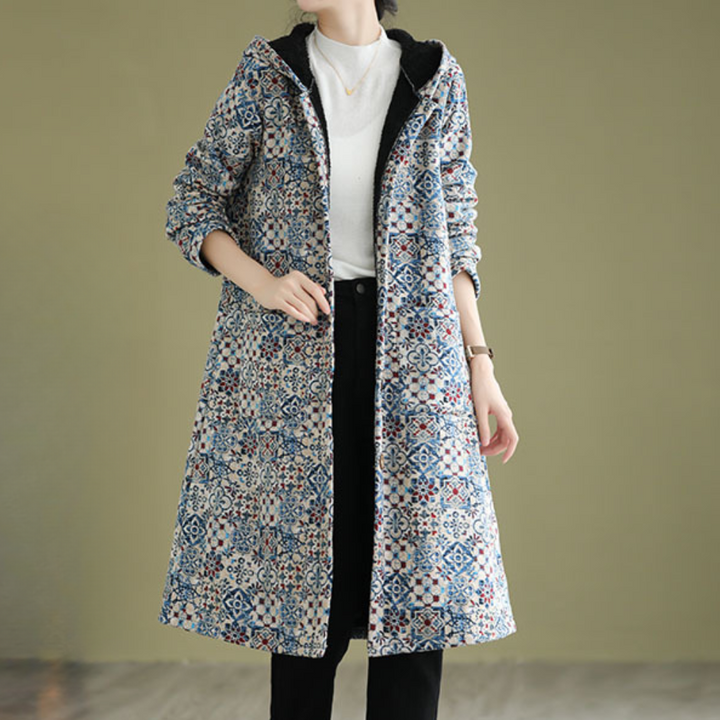 Drune | Elegante Winterjacke mit Kapuze für Damen