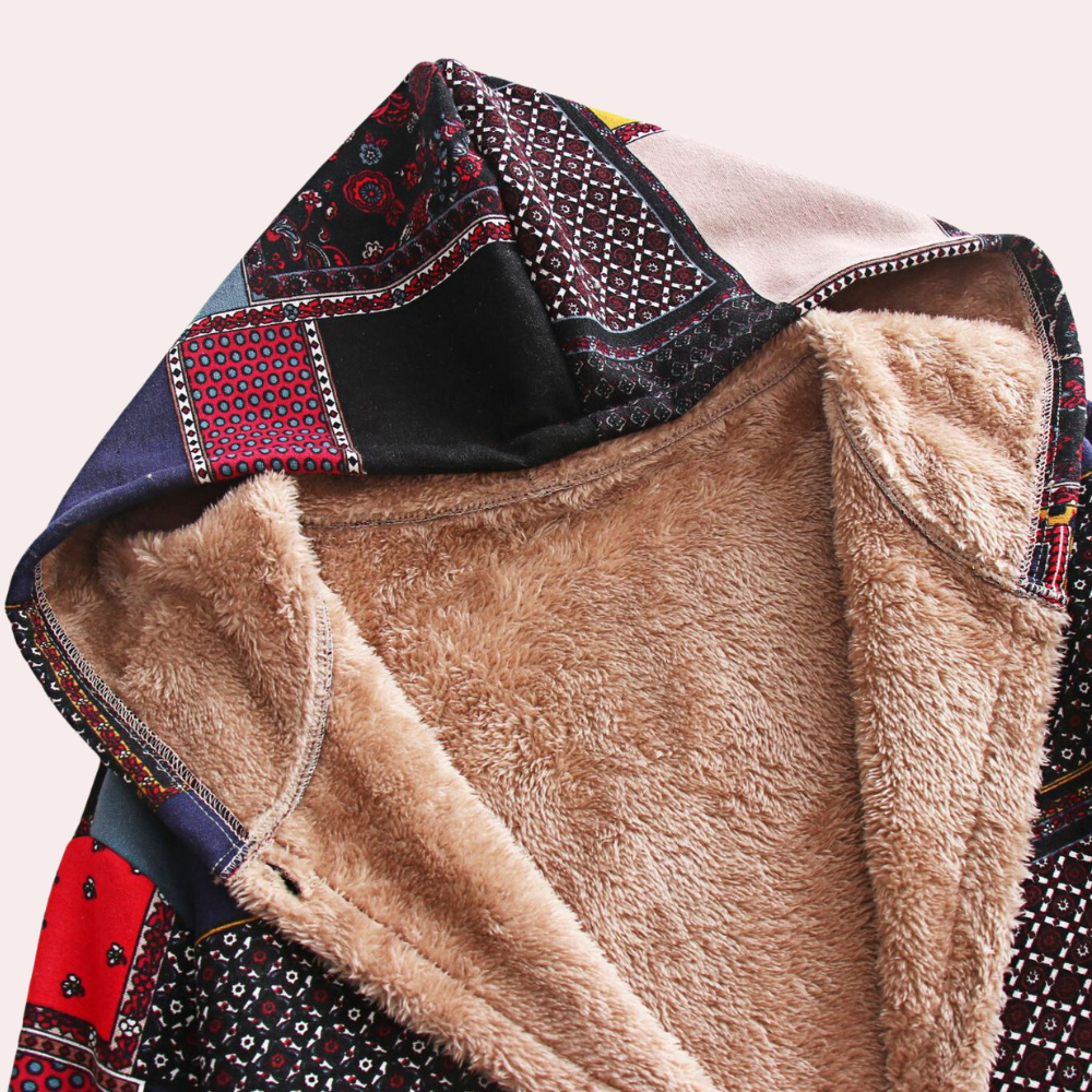 Drune | Winterklassischer Warmer Mantel mit Kapuze für Damen