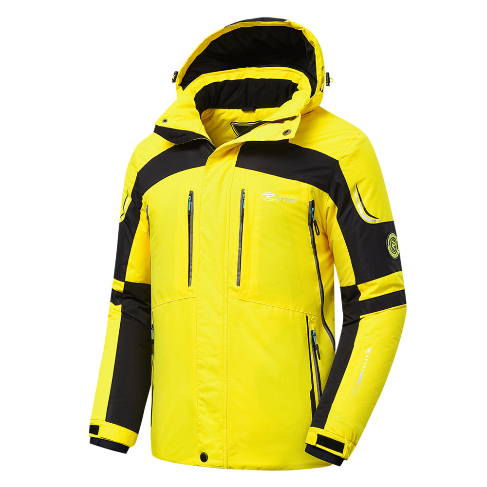 Drune | Wetterbeständiger Skiwinterjacke mit Kapuze