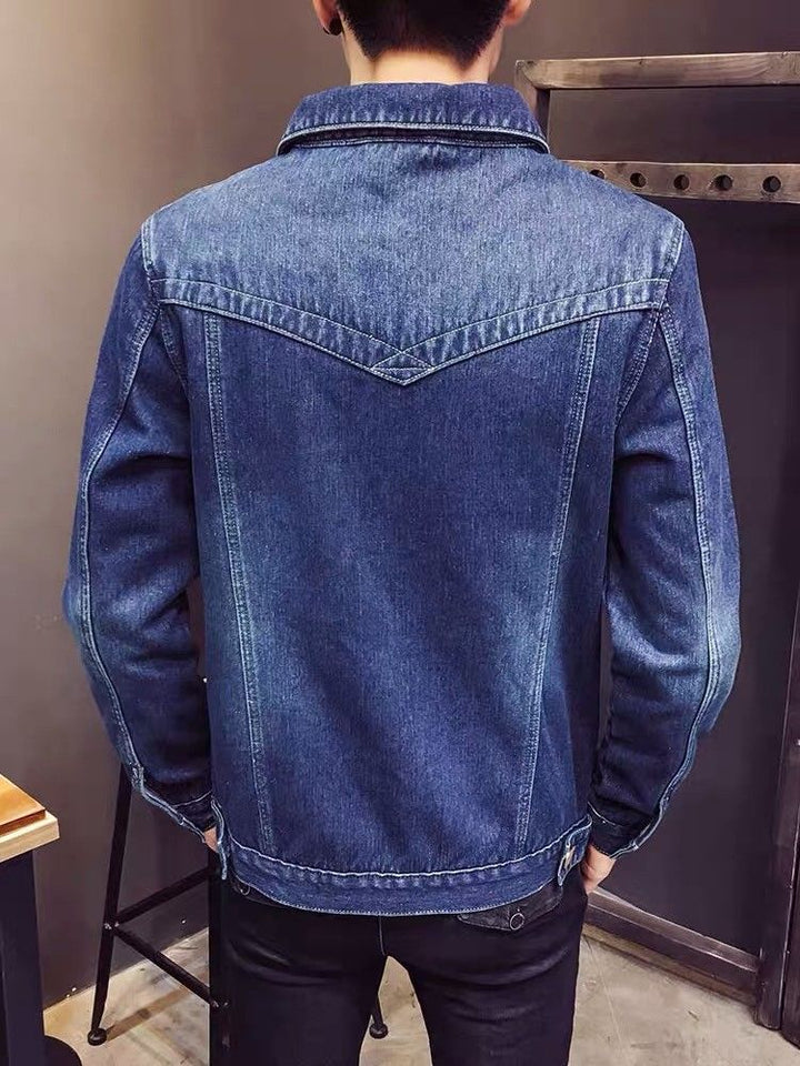Drune | Gefütterte Denim-Jacke für Herren Warm und Robust