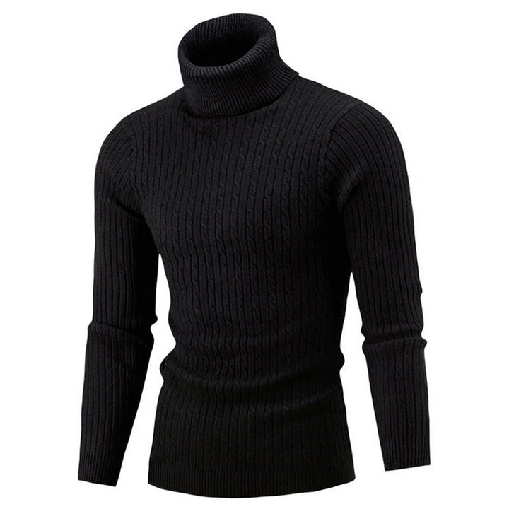 Drune | Herren Rollkragenpullover aus dicker Wolle mit hohem Kragen