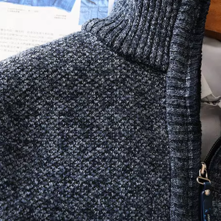 Drune | Warme Ripp Kapuzenpullover für Herren