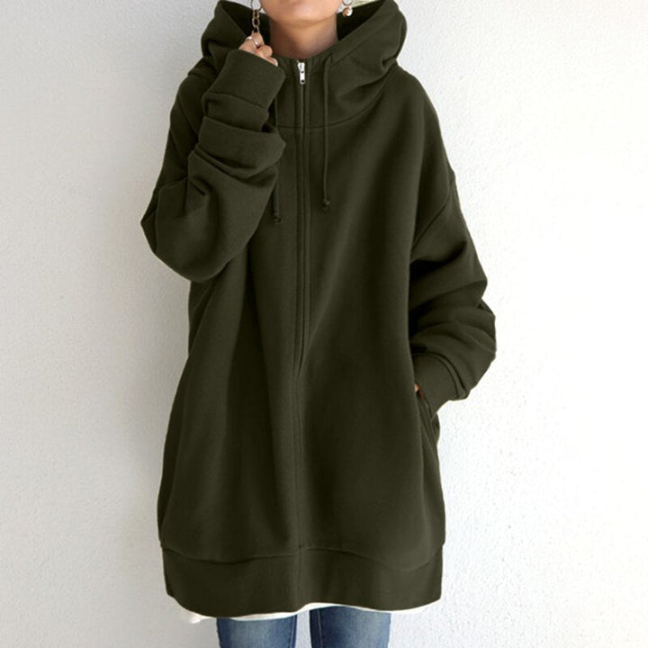Drune | Winterpullover mit Kapuze In Oversize Größe