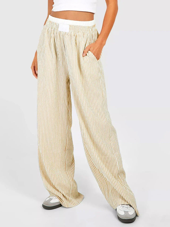 Drune | Lounge-Hose mit weitem Bein