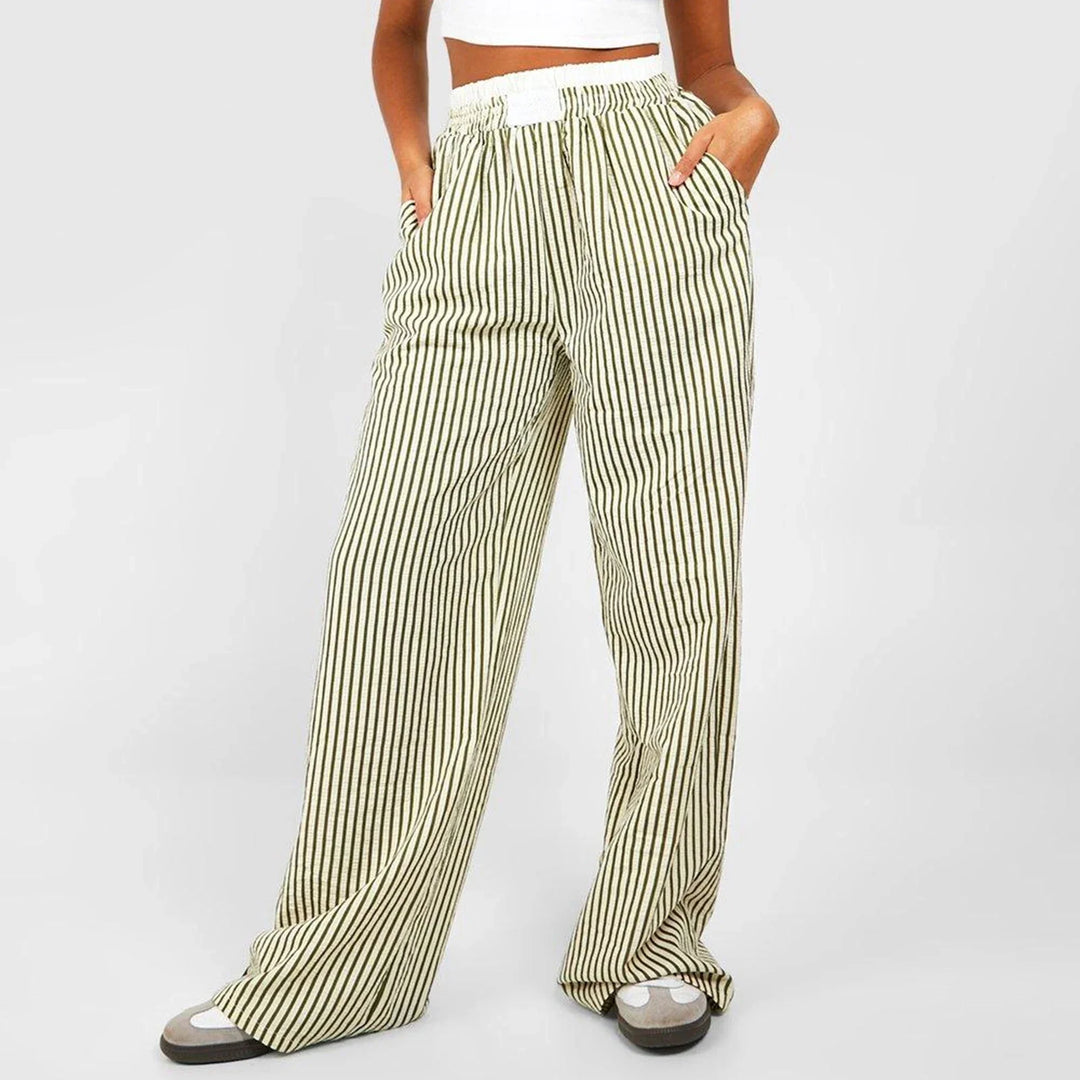 Drune | Lounge-Hose mit weitem Bein