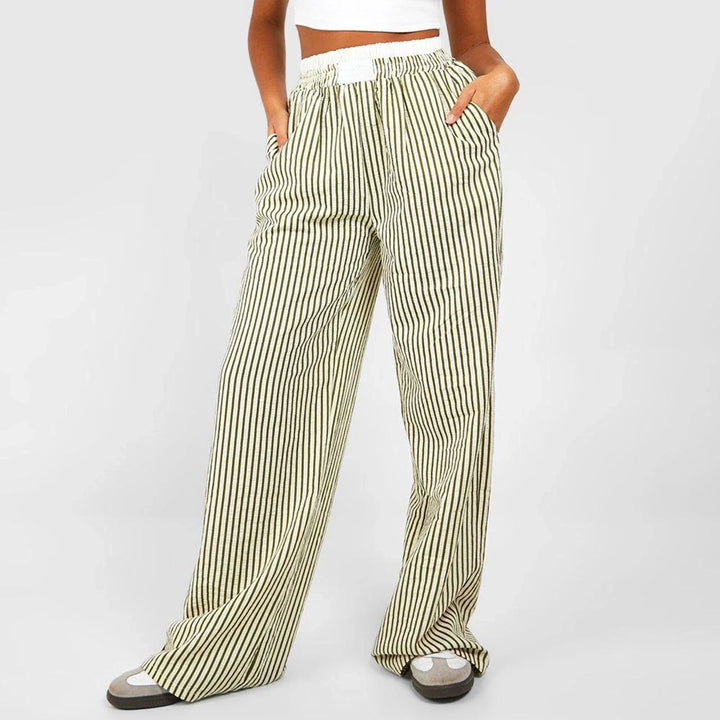 Drune | Lounge-Hose mit weitem Bein