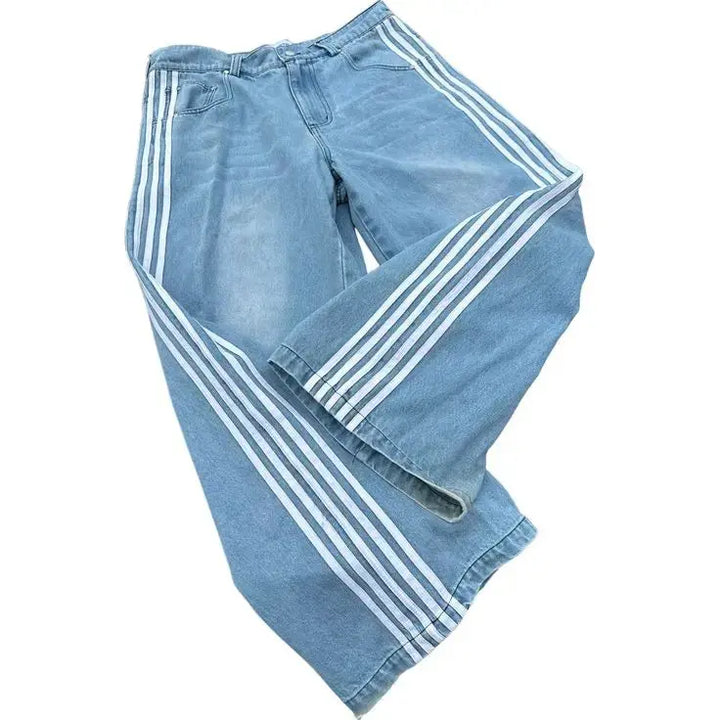 Drune - Baggy-Jeans mit hoher Taille