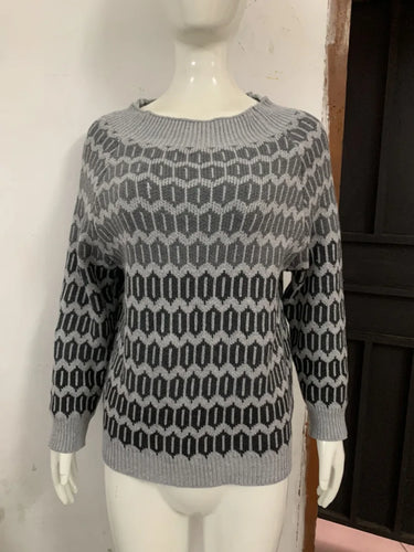 Drune | Rundhals Pullover Aus Twill