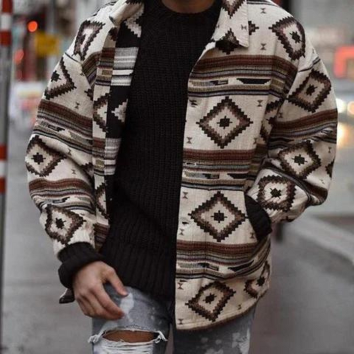 Drune | Klassische Herrenjacke mit langen Ärmeln