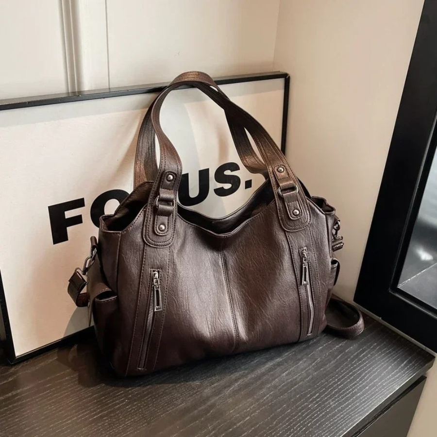 Drune | Shopper Tasche mit Muster