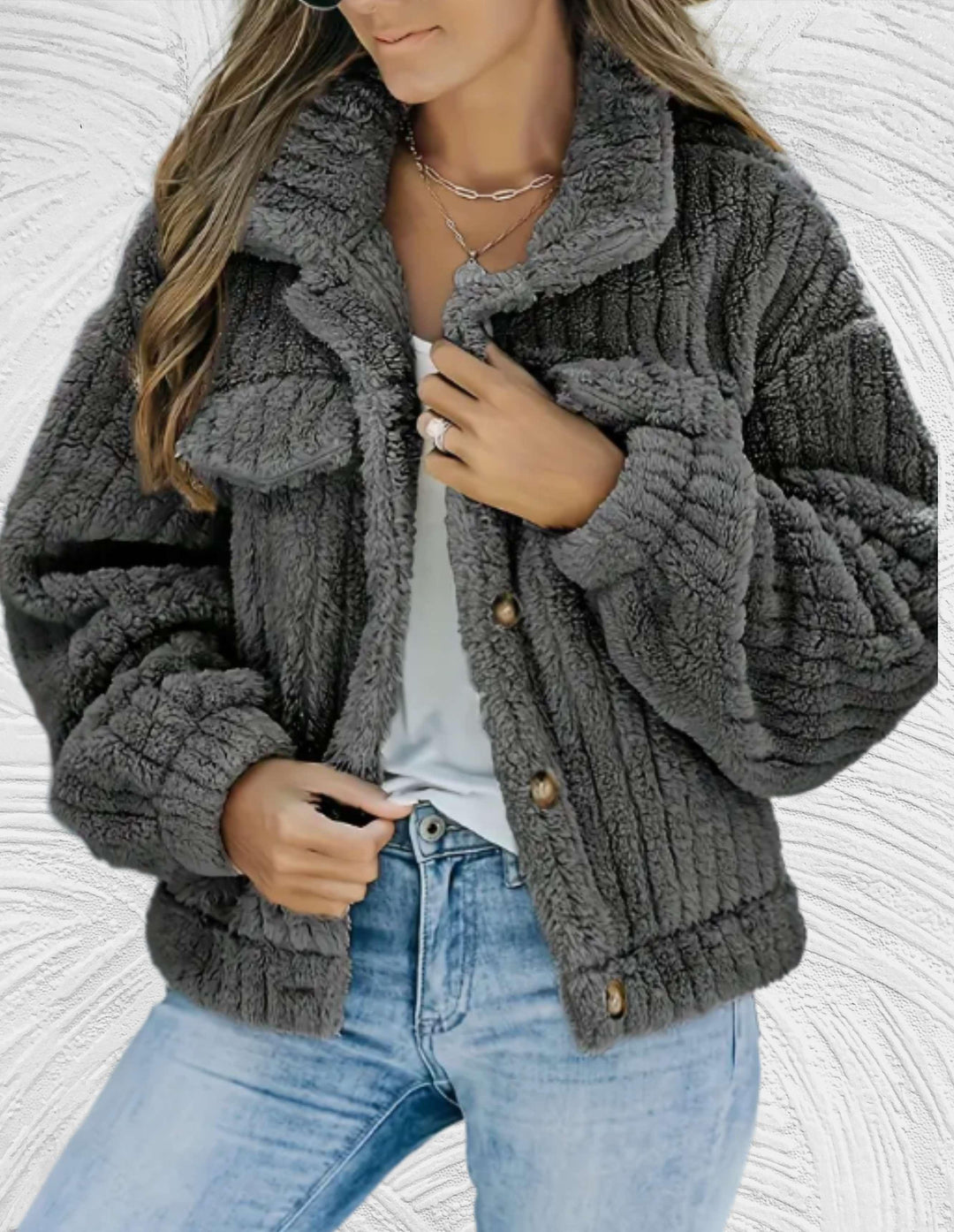 Drune | Damen Wolljacke Stilvolle Winter/herbst