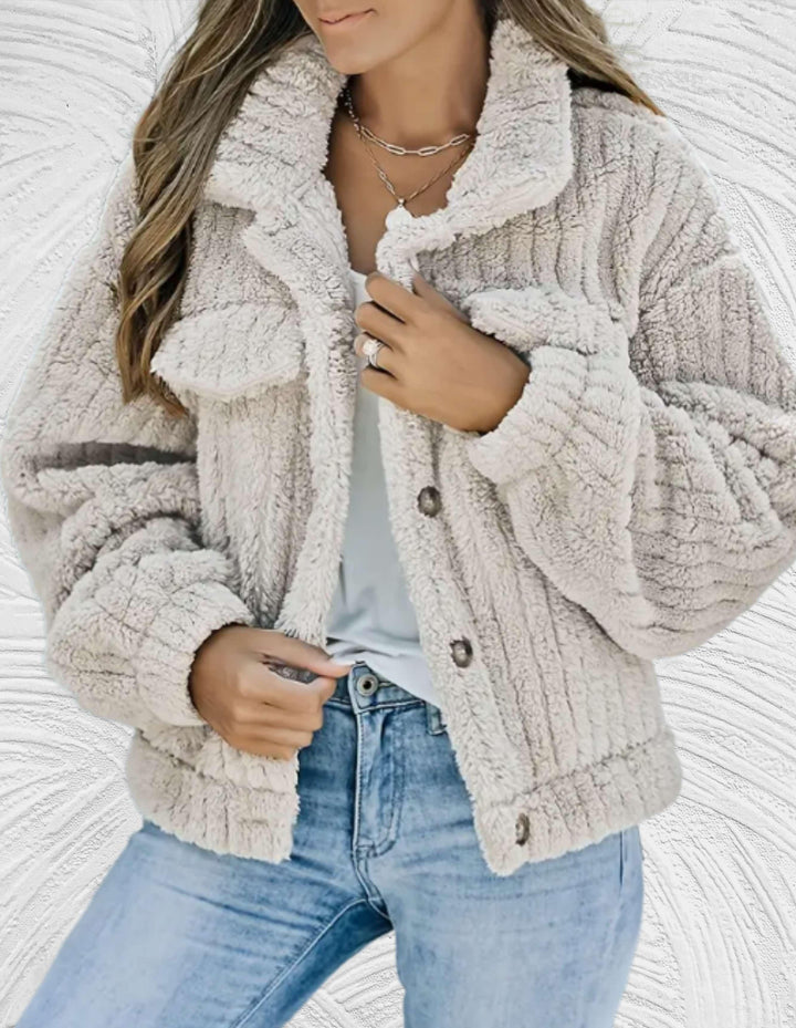 Drune | Damen Wolljacke Stilvolle Winter/herbst