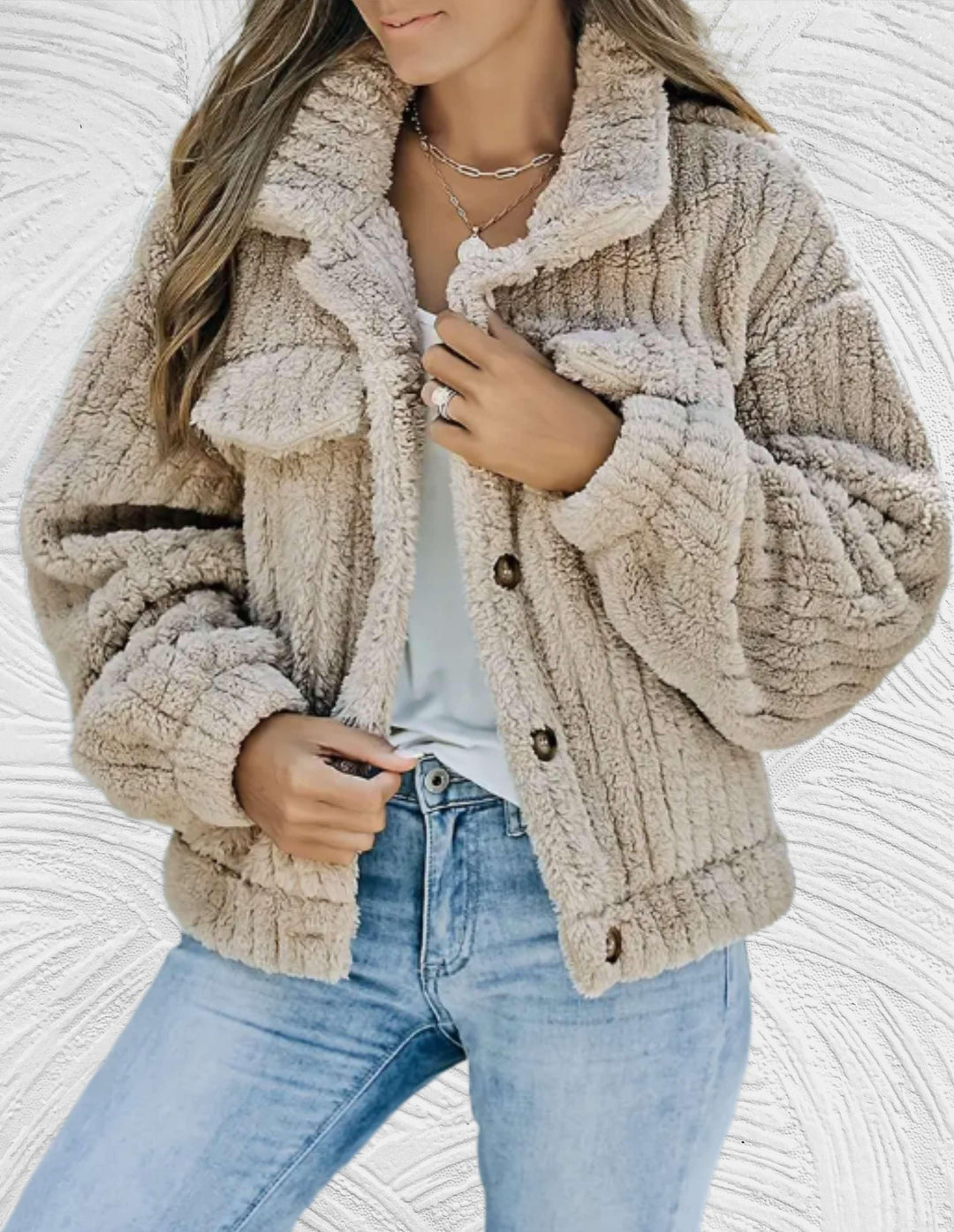 Drune | Damen Wolljacke Stilvolle Winter/herbst