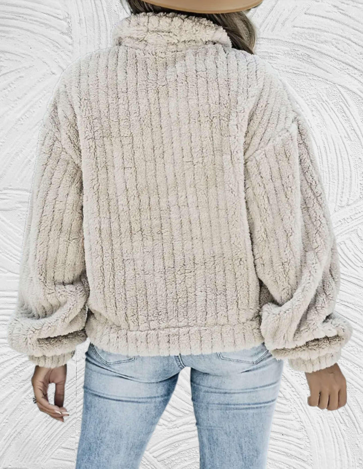 Drune | Damen Wolljacke Stilvolle Winter/herbst