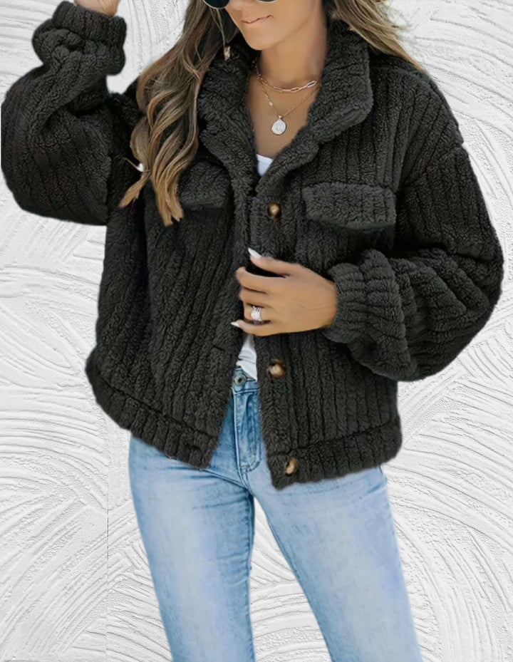 Drune | Damen Wolljacke Stilvolle Winter/herbst