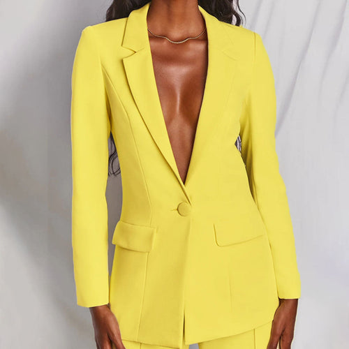 Drune | Eleganter Blazer & Hosenanzug Für Damen